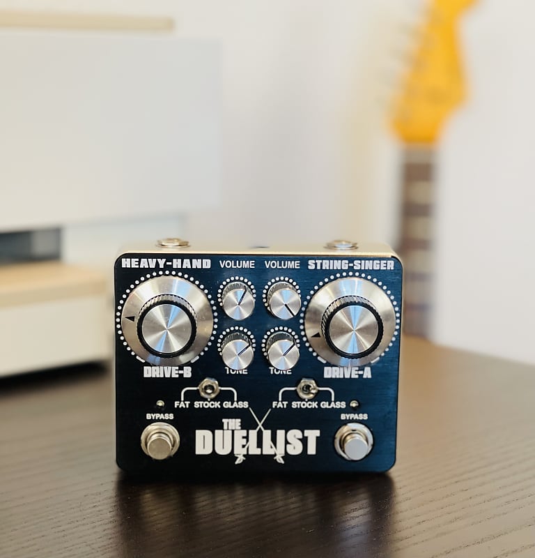 King Tone Guitar The Duellist Dual Overdrive King Tone Guitar The Duellist Dual Overdrive 2010s - Black | Reverb