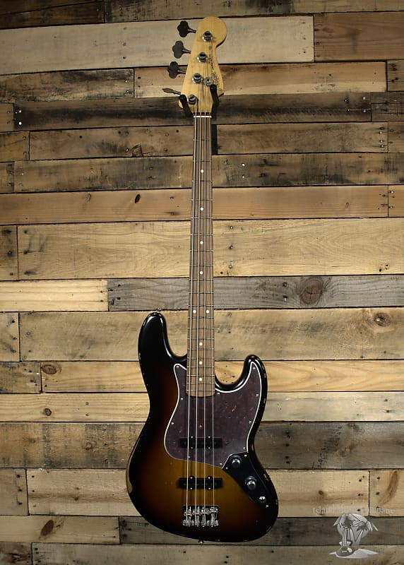 Fender 60th Anniversary Road Worn Jazz Bass Road Worn 3-Color