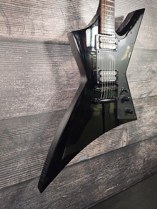 Cort Explorer VX-2X Electric Guitar Grey Used From Japan
