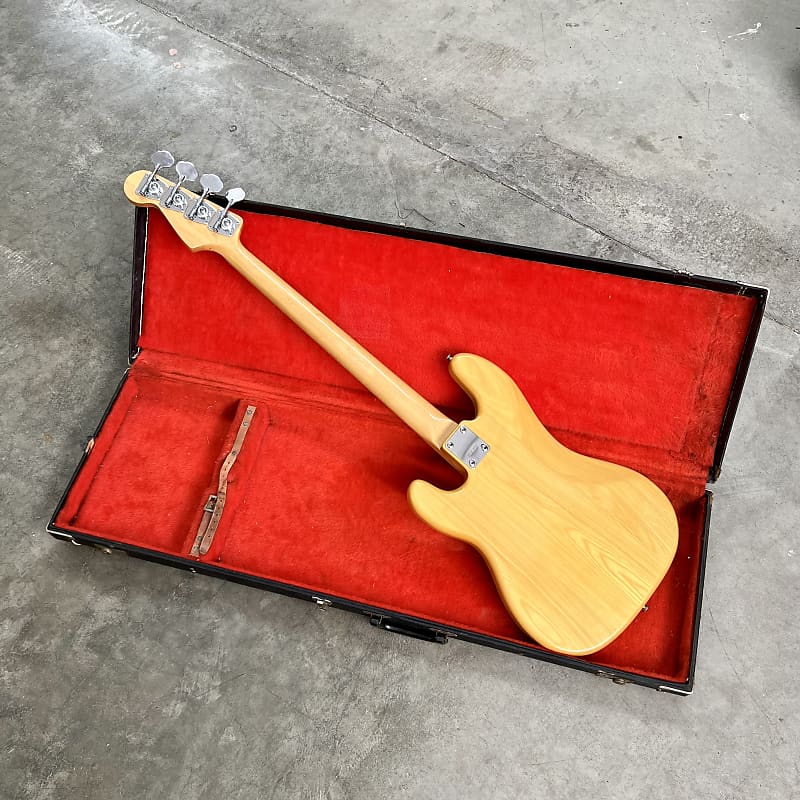 Yamaha Pulser Bass 400 c 1970's Natural PB-400 precision p