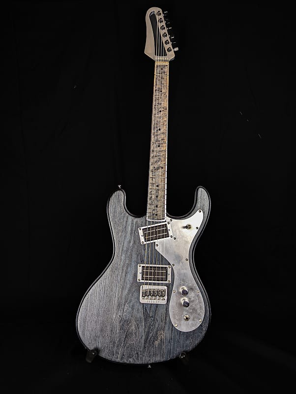 Baguley Guitars Mos. Series Brushed Aluminum/Birdseye Maple Reverb