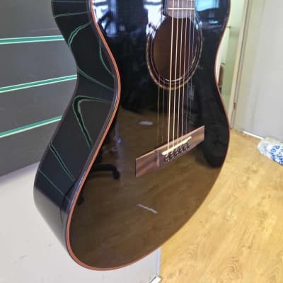Andrew White Cybele Gloss Black Acoustic Guitar image 3