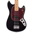 Fender Player Mustang Bass PJ Black w/Tortoise Pickguard (CME Exclusive)