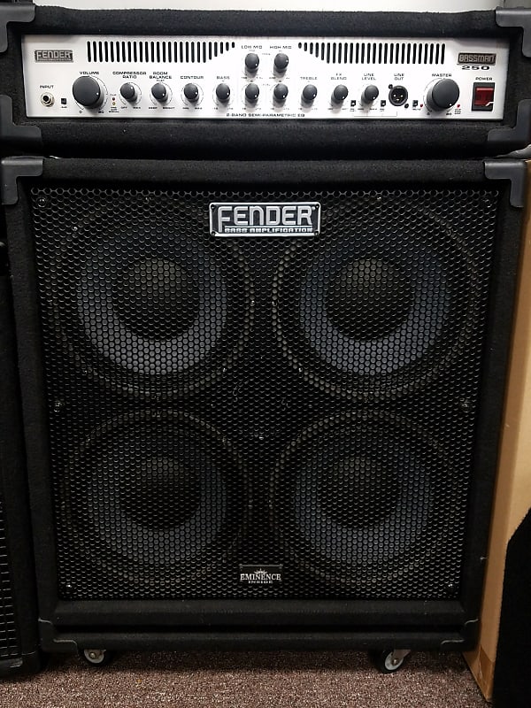 Fender Bassman Bass Head And Cabinet | Reverb