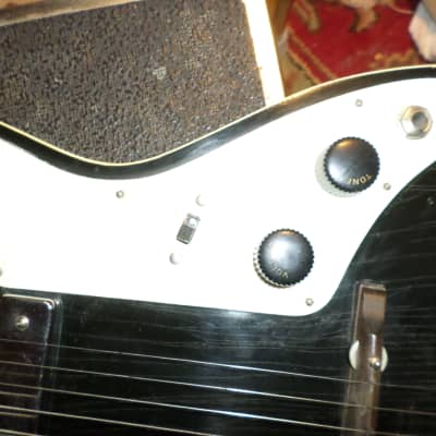 Alden H-45 Stratotone 1963  Tuxedo Black, (Kennedy Assassination Guitar) image 14
