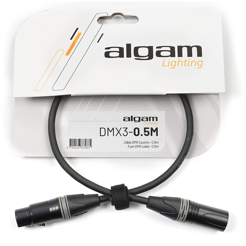 Algam Dmx3 0.5 M Cavo Dmx 3 Poli 0.5 Mt image 1