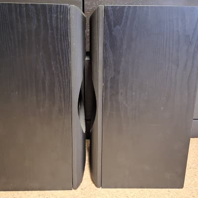 B&W/Bowers and Wilkins 2003 ZMF mid 90s - Black Ash (PAIR) passive bookshelf speakers image 2