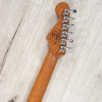 Charvel USA Guthrie Govan HSH Caramelized Ash Signature Guitar, Roasted Maple image 10