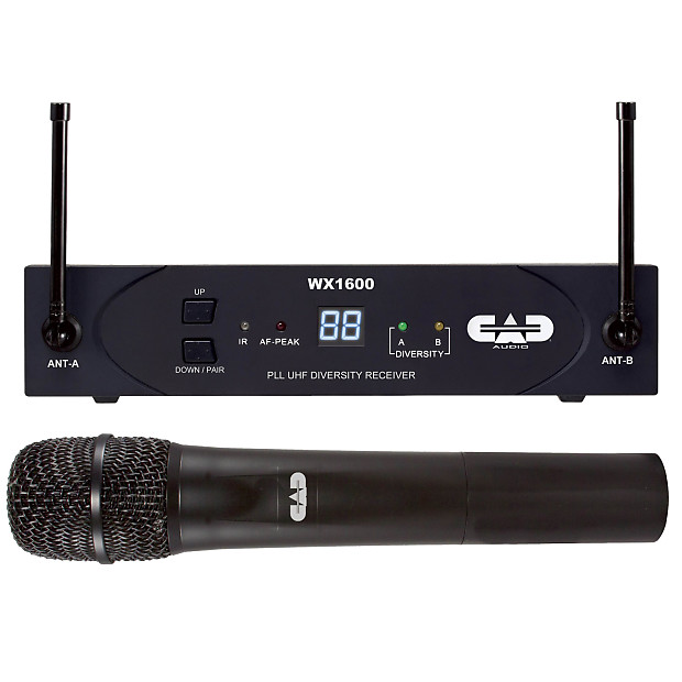 CAD StagePass WX1600 Wireless Handheld Microphone - F Band (638-662 MHz) image 1