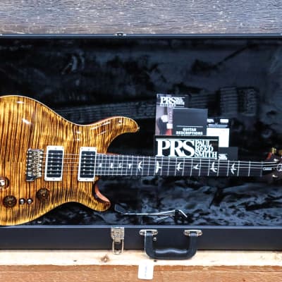 PRS Custom 24-08 10-Top Yellow Tiger 85/15 Pickups Electric Guitar w/Case #0366935 image 11