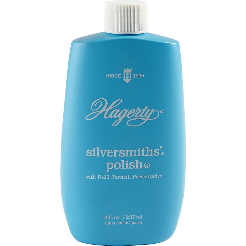 Hagerty Silver Foam Extra Mild Polish Sterling Silverplate Gold 8