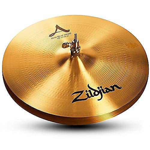 Zildjian 15" A Series New Beat Hi-Hat Cymbal (Top) image 1