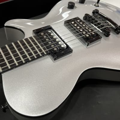 Michael Kelly Magnum Silver Electric Guitar image 3
