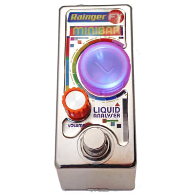 Rainger FX Minibar Liquid Analyser Fuzz/Distortion Pedal - Add Any Liquid to Change Sounds! image 1