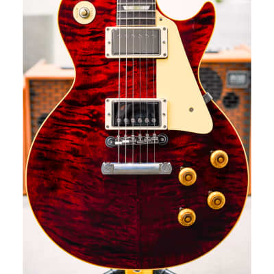 Gibson Custom M2M (Made to Measure) Historic 1959 Les Paul Standard Reissue 3A Quilt Limited Run-Red Tiger Gloss for sale