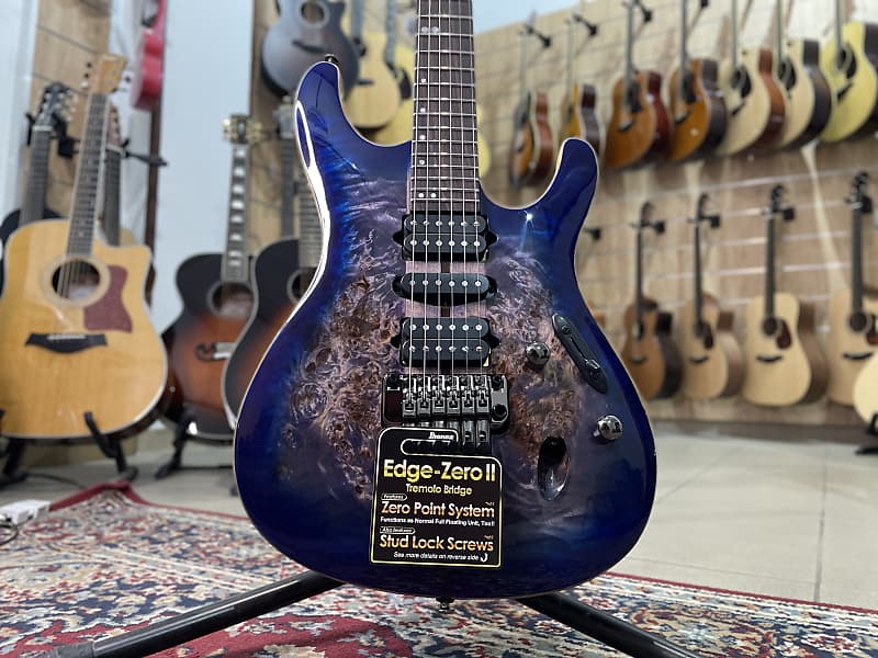 Ibanez S1070PBZ CLB Cerulean Blue Burst | Reverb