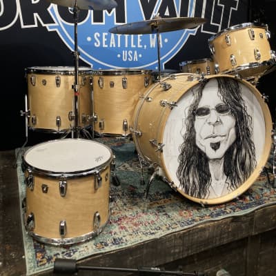 Frankie Banali's Quiet Riot, Ludwig / Sabian Complete "In The Blood" Drum Set. Signed! image 1