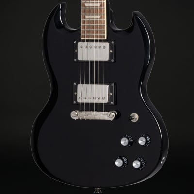 Epiphone Power Players SG in Dark Matter Ebony with Gig bag, Cable, Picks for sale