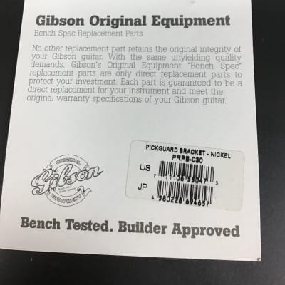 Gibson PRPB-030 Pickguard Bracket Nickel OEM image 2