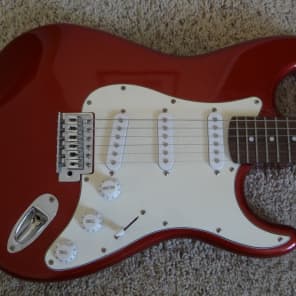 Triumph Sonic Master Strat - 1990's? - Metallic Red - Japan? | Reverb