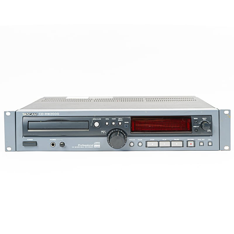 TASCAM CD-RW2000 Professional CD Rewritable Player and Recorder Rackmount image 1