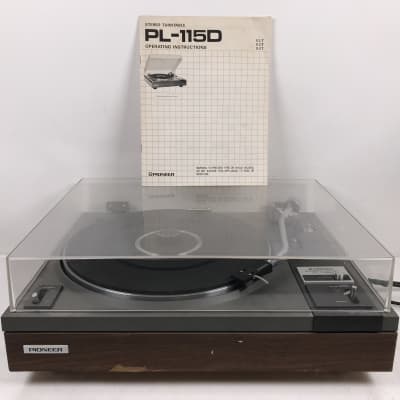 Vintage Pioneer PL-115D Automatic Return Stereo Turntable Record Player image 1