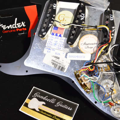 GG USA Fender Player Stratocaster MEGA Loaded Pickguard with PowerShifter™ Hot Rod Circuits image 7
