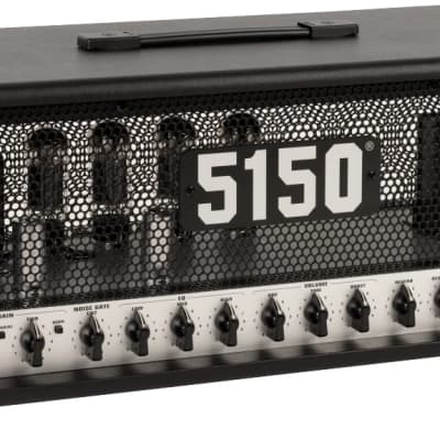 EVH 5150 Iconic Series 80W Electric Guitar Amplifier Head Amp Head All Tube Black NEW image 4
