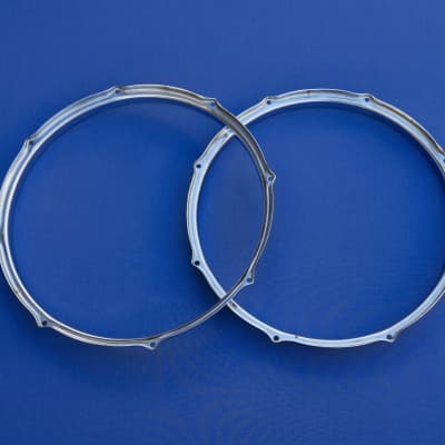 Sonor Champion Hoops 14" Pair Vintage Early 70s nr 2 image 2