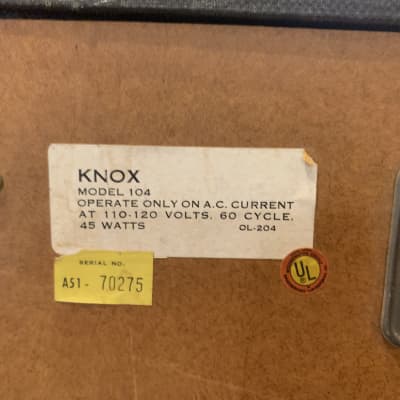 Knox Trem-Tone 1967 image 7