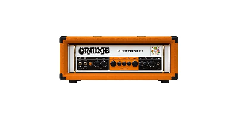 Orange Super Crush 100 2-Channel 100-Watt Guitar Amp Head 2021 Orange image 1