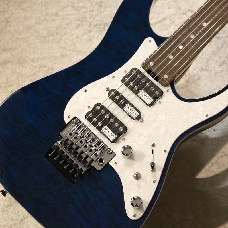 SCHECTER SD-2-24-AL-VTR (See-Thru Blue/Rosewood) ｜イケベ