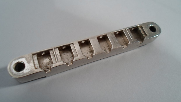 Gibson Vintage ABR-1 Tune-o-matic Bridge 1957-1960 No Wire