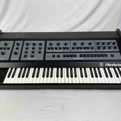 Oberheim OB-X 61-Key 8-Voice Synthesizer 1979 - Black