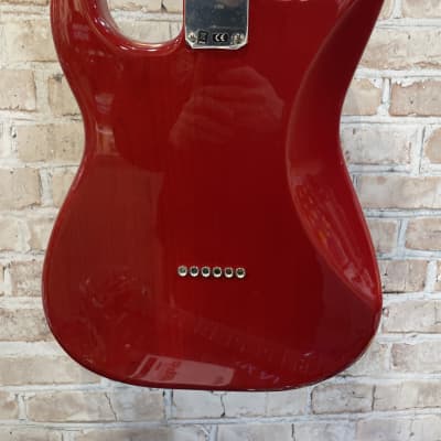 Fender Noventa Stratocaster Crimson Red Transparent (King Of Prussia, PA) image 4