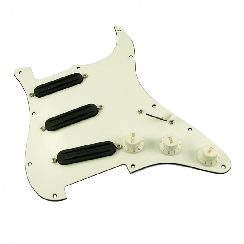 WD ST I HR1R Pickguard Prewired w/Kent Armstrong Power Blades Reverb