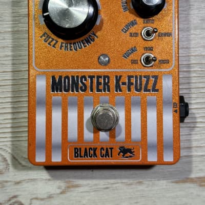 Reverb.com listing, price, conditions, and images for black-cat-pedals-monster-k-fuzz