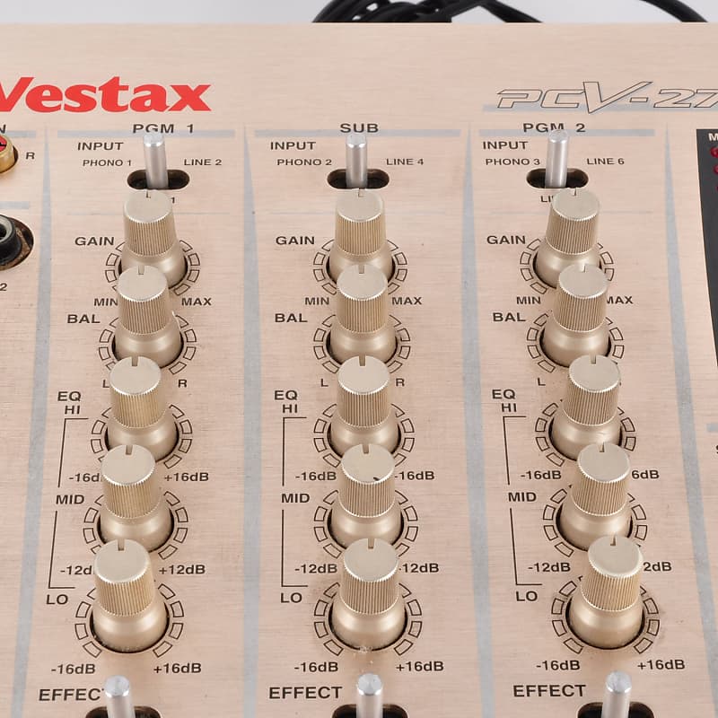 Vestax PCV-275 DJ Mixer Professional Mixing Controller | Reverb Canada