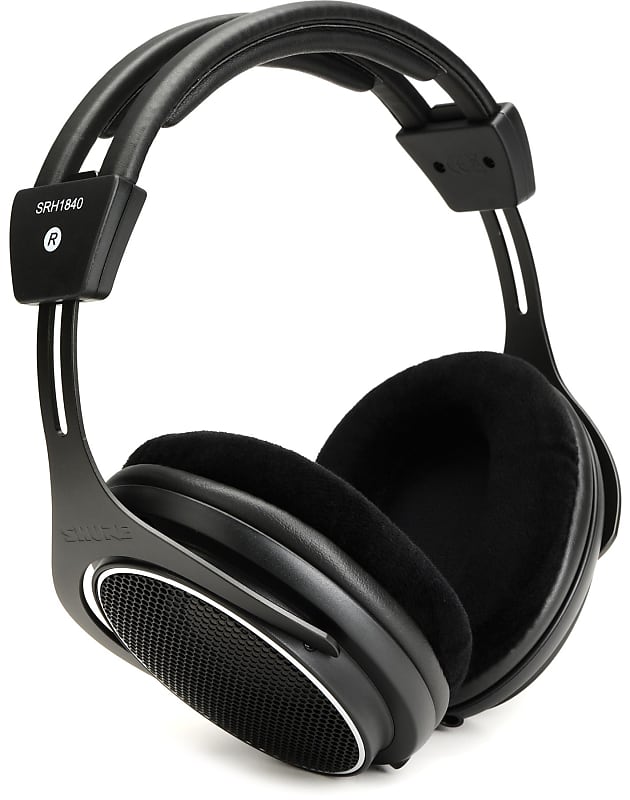 Shure SRH1840 Open-back Mastering and Studio Headphones (SRH1840d3)  			