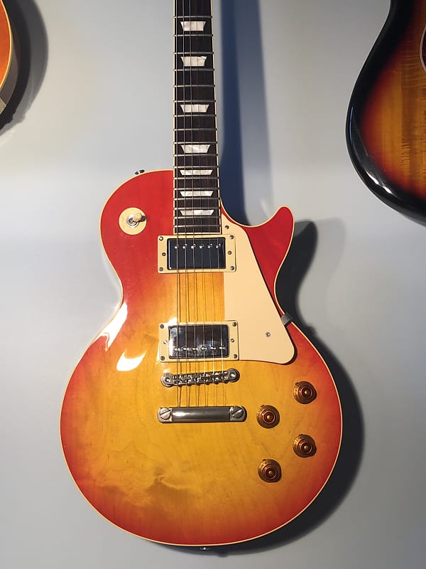 Epiphone Fujigen Japan Les Paul Standard LQ 2005 Black | Reverb