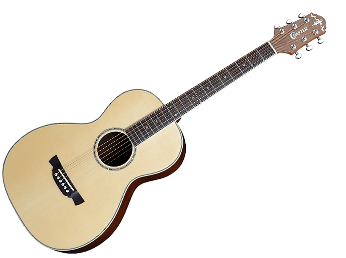 Crafter PL8/N Parlour Acoustic Guitar image 1