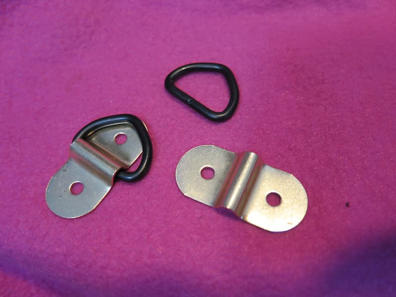 TKL handle brackets loops for archtop guitar drum case strap | Reverb