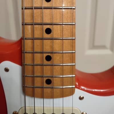 Fender Stratocaster - Fiesta Red with Gold Hardware image 11