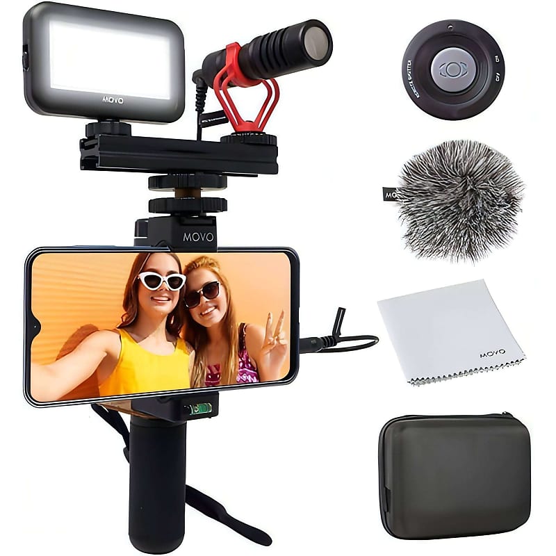 Vlogging Kit Amazon Movo UVlogSK Starter Kit Fu00fcr Content