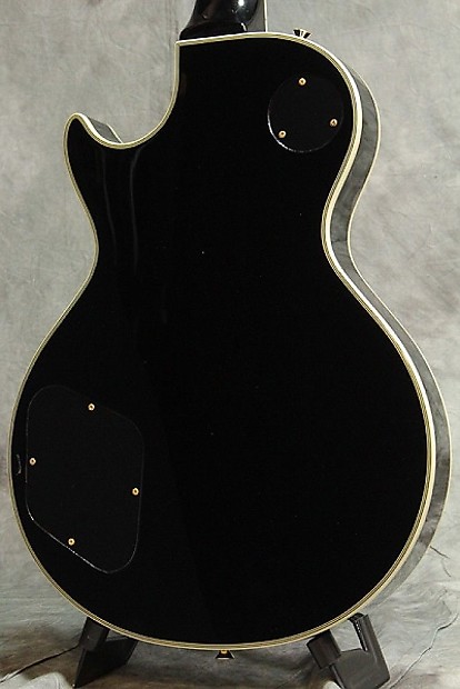 BURNY RLC-55 Black Les Paul Custom Free Shipping from JAPAN BURNY RLC-55 Black Les Paul Custom Free Shipping from JAPAN