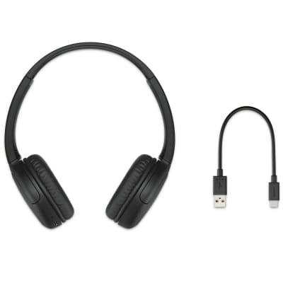 Sony WH-CH510 Wireless On-Ear Headphones, Black (WHCH510/B) | Reverb