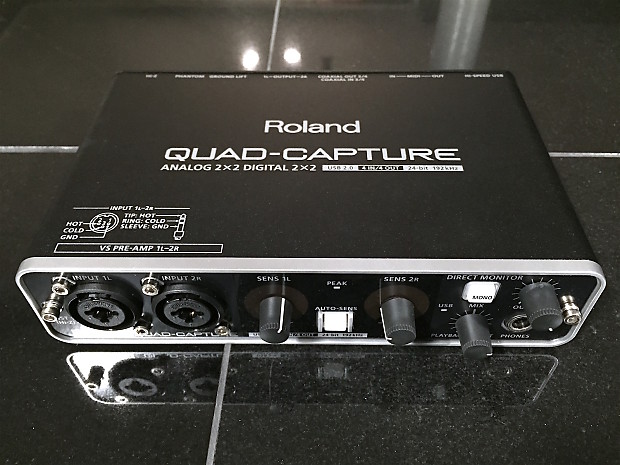 Roland UA-55 Quad Capture USB 2.0 Audio Interface (case included
