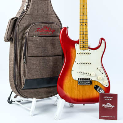 Fender Stratocaster Dan Smith Era Cherry Sunburst 1982 image 3