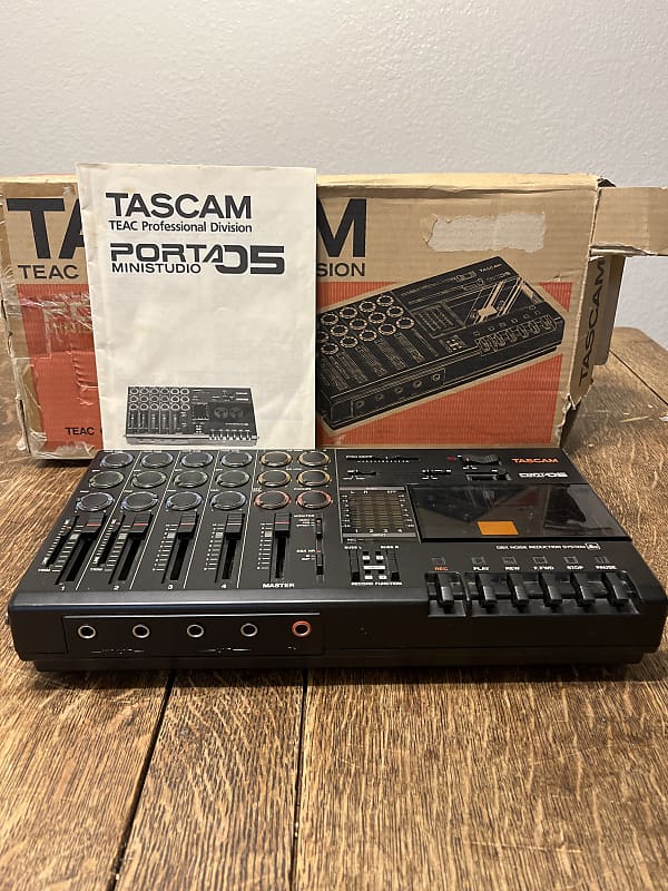 TASCAM PORTA 05 HS マルチトラックレコーダー 完動品 TASCAM Porta 05 Multitrack Cassette Recorder | Reverb