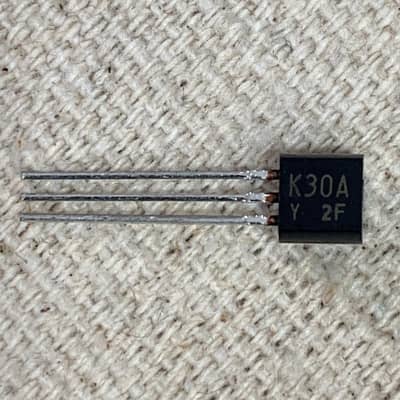 Toshiba 2SK30A-Y N Channel FET Pedal Keyboard Power